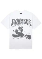 God Made City Of God Printed Cotton T-shirt - White M