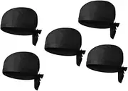 [Healeved] Pcs Black Chef Hat Cap Decorative Chef Hats Kitchen Uniform Cap for Waiters
