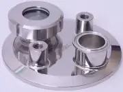 Tank Lid | Tri Clamp 6 inch x 1.5 in - SS304 (2) FNPT 1/4 in (2 Pack)