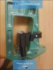 3D printed Spent primer catcher for the RCBS Partner Press (Press Not Inc.)