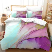 3D Colorful Marble Texture Quilt Cover Set Bedding Set Duvet Cover Pillowcases 81