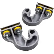 Pair Lower Hood Pivot Right & Left For Peterbilt 1304708L 1304708R