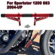 Red Engine Guard Crash Bar for Harley-Davidson Sportster 04-up Iron 883 XL883N