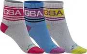 [GSA] SUPERCOTTON Cushioned & Supportive Comfort | Long-Lasting Durability | Ultralight Mesh for Breathability | Quarter Kid’s Performance Semi Cushion Socks