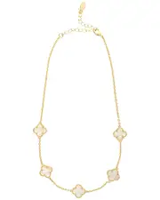 Rivka Friedman 18K Plated Pearl Necklace