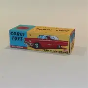 Corgi Toys 214M Ford Thunderbird (Mechanical) Repro Box