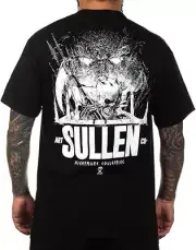 Sullen Clothing "Nightmare Collective" Mens tee Art Collective tattoo Black
