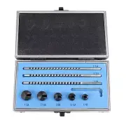 Accusize Industrial Tools No.00 Hss Keyway Broach Precision Sets in Fitted Wo...