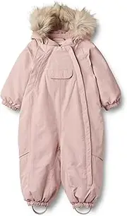 [Wheat] Nickie Children's Unisex Snowsuit Ski Overall Waterproof Breathable Size Certified