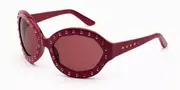 Marni Naica Mine Bordeaux S7K Men's Sunglasses Red Size 63