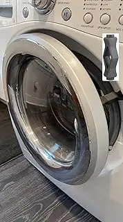 Washer Door Prop, EROLPXE [Easy to Stick] Front Load Washer Door Prop, Keep Front Load Washer Door Open and Clean, Washing Machine Door Prop (Grey)