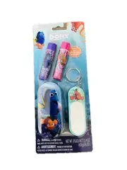 LIP BALMS -KEY CHAIN-TIN SET OF 3 DISNEY FINDING DORY