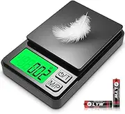 Mik-Nana Pocket Scale, 1000g x 0.01g Precision Gram Scale, Small Digital Scale Grams Ounces Grains, Kitchen Scale, Jewelry Scale for Gold, Gem, Coffee, Herb, Great for Travel Food Scale