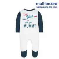 在飛比找momo購物網優惠-【mothercare】專櫃童裝 歡樂時光帶腳套兔裝/連身衣