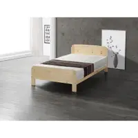 在飛比找蝦皮購物優惠-3.5尺(5尺)白松木涼板床單人床，雙人床組(含獨立筒彈簧床