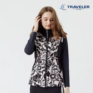 【TRAVELER 旅行者】女款潑水鋪棉背心_222TR310(防潑水/鋪棉背心)