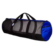 Stahlsac by Bare 36" Mesh Duffel Bag (Black/Blue)