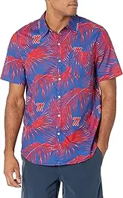 FOCO NCAA Mens Floral Shirt