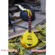 Thai Laos Isan Phin Mandolin Folk Eletric Acoustic String Music Instrument