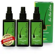 3 x Neo Hair Lotion 120ml Growth Root Treatment Solution Authentic Green Wealth