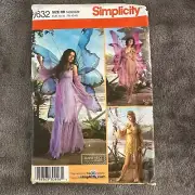 Simplicity 8311 Costume Sewing Pattern Sz 14-20 Fairy Nymph Butterfly Cosplay