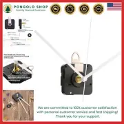Compact Dual Hand Quartz Clock Movement Kit - Easy Installation & Quiet