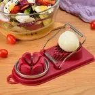 Egg Cutter Egg Slicer Sectioner Cutter Mold Flower-Shape Luncheon Meat Cutter QY
