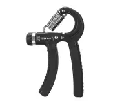 Inmount Adjustable 5-60KG Forearm Exerciser Heavy Grip Hand Gripper Strength Training-Black