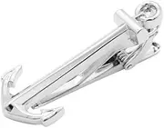[LIFKOME] Metal Tie Clip Set Unique Shape Glasses Scissors for Business Wedding Occasions