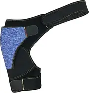 Healeved Shoulder Brace Shoulder Support Pressure Pad Adjustable Stand Breathable Strap Shoulder Harness Torn Rotator Cuff Shoulder Stability Brace Shoulder Rest Shoulderpad Blue