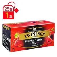 在飛比找PChome24h購物優惠-《TWININGS唐寧英國皇室御用茶》調味紅茶系列 四紅果茶