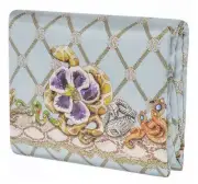 NEW Roberto Cavalli New Spider Silk Throw Light Blue 130x180cm