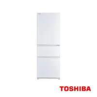 在飛比找環球Online優惠-【TOSHIBA】366L玻璃三門變頻冰箱 GR-RB469