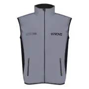 Proviz Reflect 360 Running Vest, Men, Silver, L