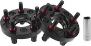 X AUTOHAUX 2 Pcs 5x112mm Wheel Spacers 66.56mm M14x1.25 Hubcentric Wheel Spacer Forged Wheel Spacers for BMW Z4 G29 19-20 Aluminum Alloy