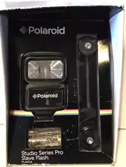 Polaroid PL-ASF18 Studio Series Pro Shoe Mount Slave Flash Brand New