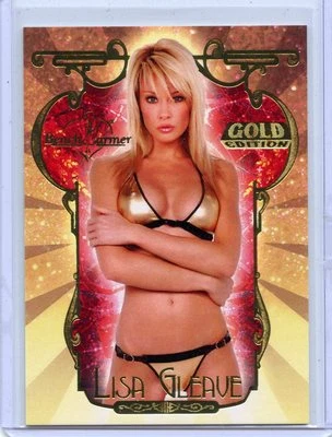 2007 BENCHWARMER GOLD LISA GLEAVE INSERT LG 2 OF 6