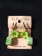 Vintage Celluloid Earrings