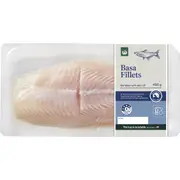 Woolworths Basa Fillets Boneless With Skin Off 400g