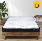 16CM Mattress Bonnell Spring Top Layer Stable 6.0/Medium Firm Foam White Double