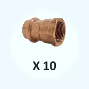 3/4" ProPress Copper Press x Female (PxFPT) Adapter (10 Pack)