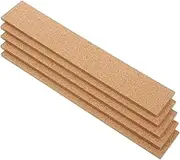 Cork Bulletin Strips 5 Pack Home Office Memo Board Strips Self-Adhesive Wall Decor