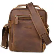 Leather Messenger Bag for Men, Man Purse Crossbody Bags for Work Business