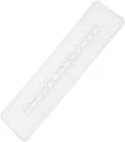 FRCOLOR 10pcs Hair Wrench Glue Protector for Hair Extensions Hair Extensions Protector Hair Bonding Device Heat-protecting Hair Extension Film Hair Protector Transparent Pvc