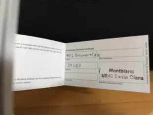 Mont Blanc 萬寶龍 黑色手提公事包 筆電包 義大利製