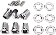 Toyvian Guitar Tuning Turner Set 6pcs Tuning Pegs for Electric Acoustic Guitar