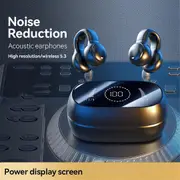 High Quality Bone Conduction Wireless Headphones Bluetooth Noise Reduction Sports Gaming Headphones