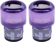 [Lemige] 2 Pack Vacuum Filters Replacement Parts Compatible with Dyson V11 Torque Drive V11 Animal V11 Complete V11 Extra V15 Detect V15s Detect Submarine Vacuums, Compare to Part 970013-02