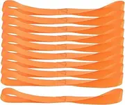 CRILSTYLEO Motorcycle Tie Down Straps 25mm 10 Pack Soft Loop Straps for Trailers Anti-Slip Feature