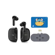 Timekettle M3 Language Translator Earbuds Online & Offline Translation with Zero-iOS for iPhones Bundle - Black